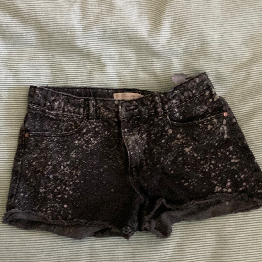 Zara girl jean shorts
